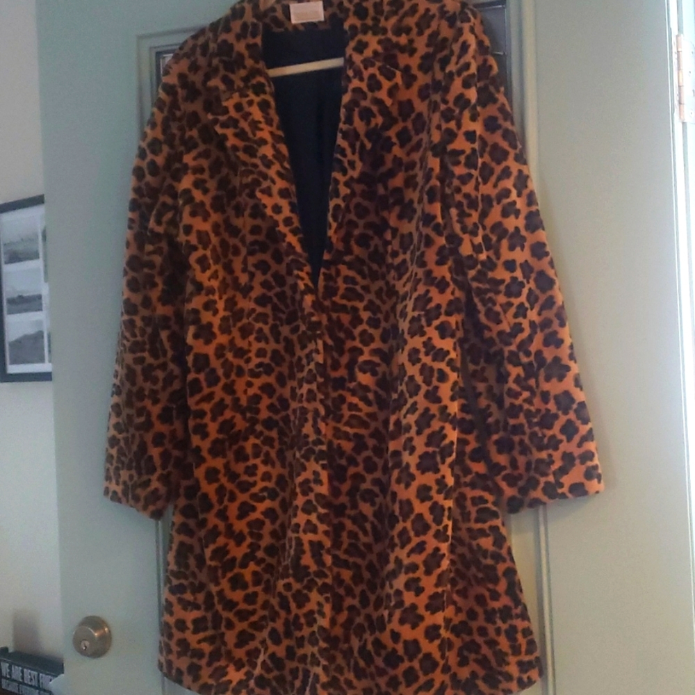 Faux fur 3/4 jacket